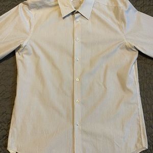 Thin striped dress shirt